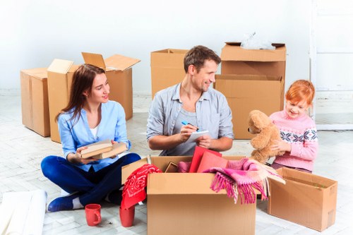 Local Manorhouse movers organising a residential relocation