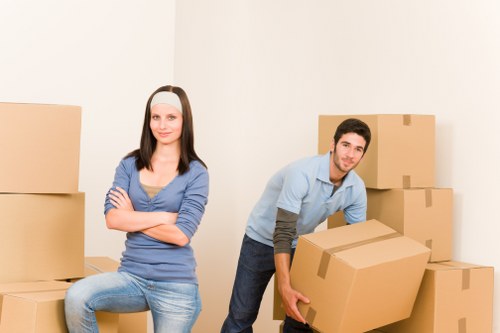 Loading and access planning for a commercial move in Manor House