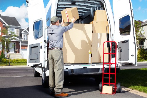 Professional office relocation planning in Manorhouse with organized crates