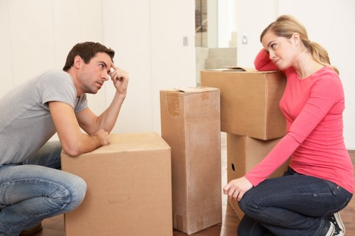 Packing and furniture protection for a home removal in Manor House