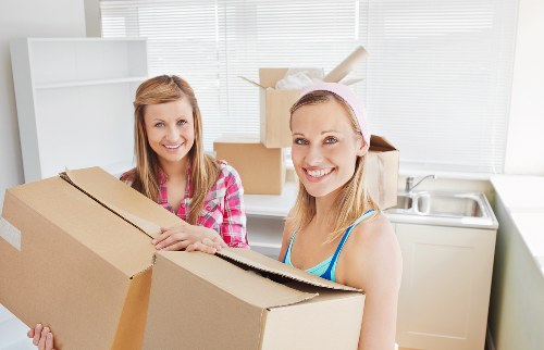 Furniture move from a compact flat using cubic-yard pricing